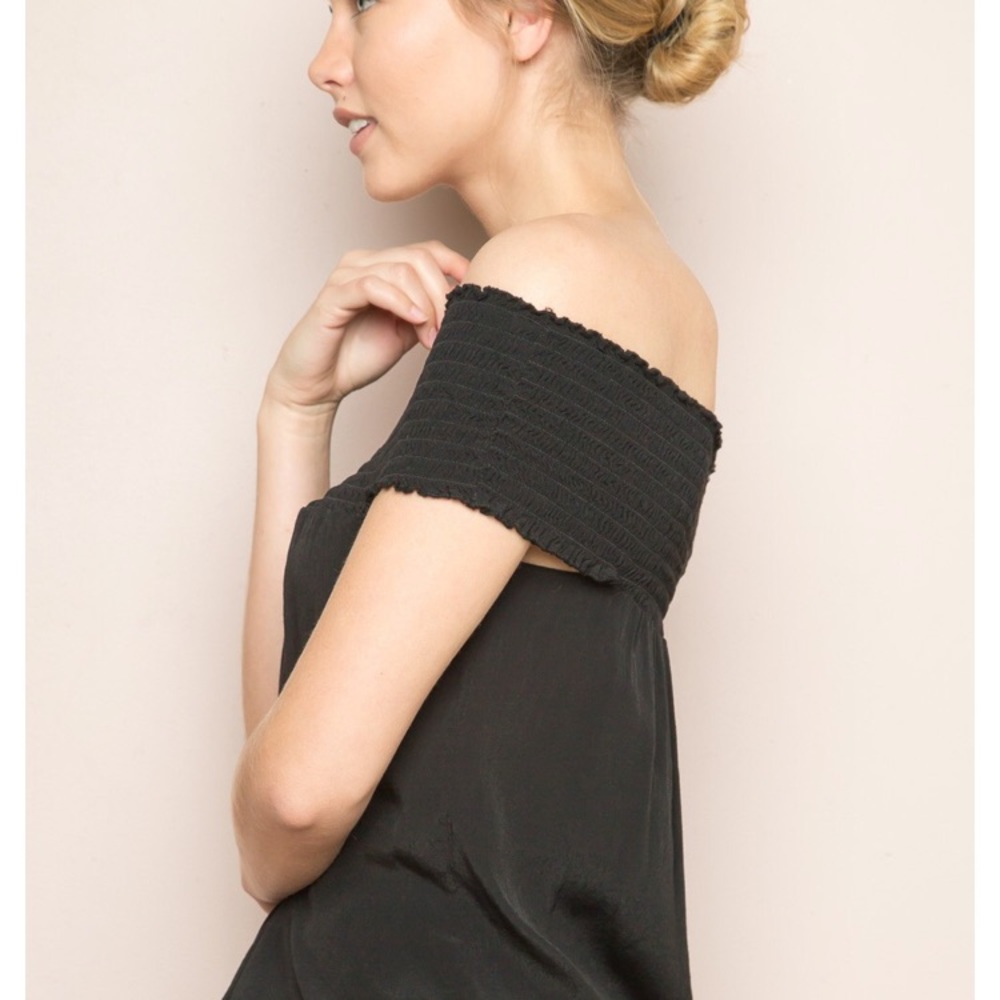 Brandy Mel off the shoulder